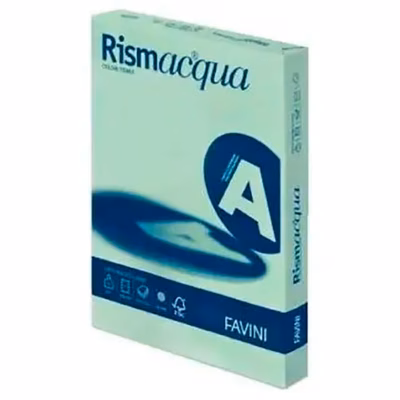 Immagine di Carta favini rismacqua a3 g90 verde chiaro risma da 300 fogli