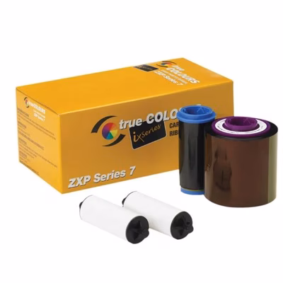 Immagine di Ribbon ymcko zxp7 nero 250 stampe