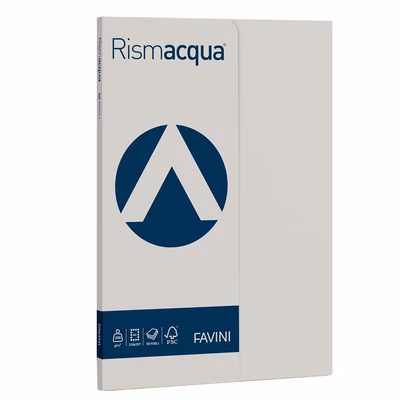 Immagine di Cartoncino favini rismacqua a4 g200 ghiaccio risma da 50 fogli