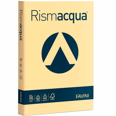 Immagine di Cartoncino FAVINI Rismacqua A4 g200 camoscio risma da 125 fogli