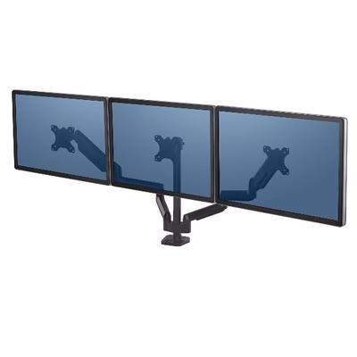 Immagine di Braccio monitor triplo platinum