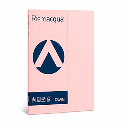 Immagine di Carta favini rismacqua a4 g90 rosa risma da 100 fogli