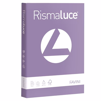 Immagine di Cartoncino favini rismaluce a4 g200 violetto risma da 125 fogli