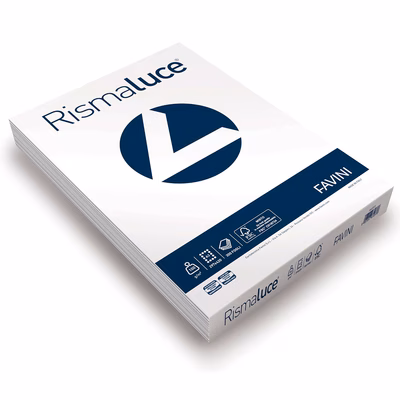 Immagine di Cartoncino favini rismaluce a3 g100 bianco risma da 300 fogli
