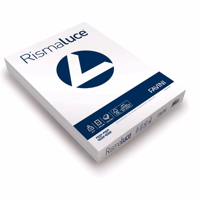 Immagine di Cartoncino favini rismaluce a3 g120 bianco risma da 250 fogli