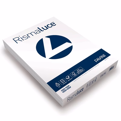 Immagine di Cartoncino favini rismaluce a3 g140 bianco risma da 200 fogli