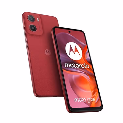 Immagine di Smartphone 128 MOTOROLA MOTO G05 4/128 PLUM RED PB6L0009ES