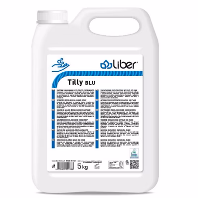 Immagine di Sapone lavamani profumato Liber TILLY BLU Ecolabel 5 litri
