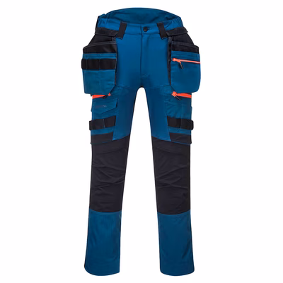 Immagine di Pantaloni da donna con tasca holster staccabile dx4 PORTWEST DX452 colore Metro Blue taglia 46