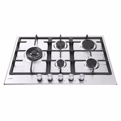 Immagine di Piano cottura gas acciaio inox Acciaio inox CANDY CHG7WL4WTX 33803489