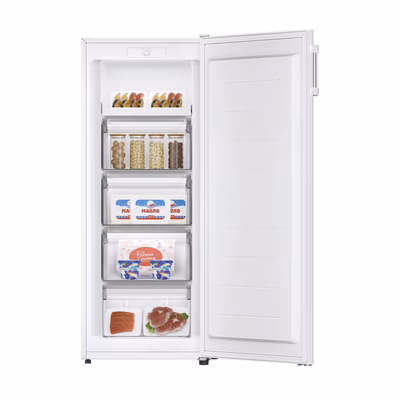 Immagine di Congelatore verticale a libera installazione 163 litri E 143,50x58x59,5 cm Bianco CANDY CONGERLATORE