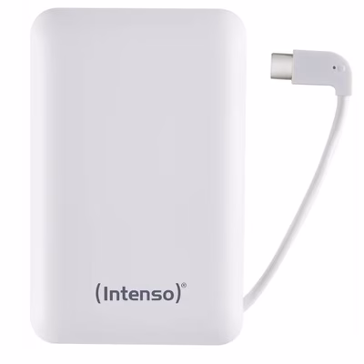 Immagine di Power bank INTENSO Powerbank XC10000 mah Cavo integrato White 7314532