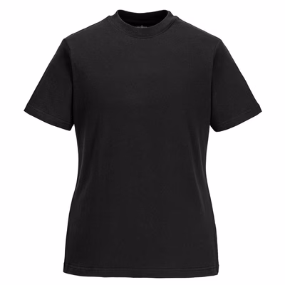 Immagine di T-shirt da donna PORTWEST B192 colore nero taglia M