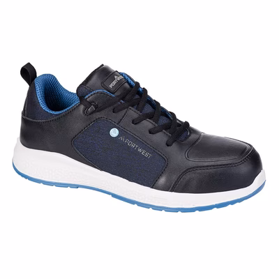 Immagine di Eco composite trainer s3s sr PORTWEST FC07 colore nero/blu taglia 39