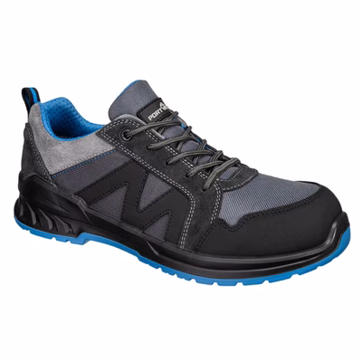 Immagine di Trainer in composito in tessuto scamosciato s1ps sr fo PORTWEST FC23 colore nero/blu taglia 47