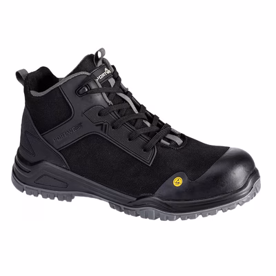 Immagine di Scarponcino bevel in composito s3s esd sr fo PORTWEST FE01 colore nero/grigio taglia 58