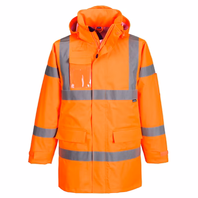 Immagine di Hi-vis extreme rain jacket (3l) PORTWEST S599 colore arancione taglia L