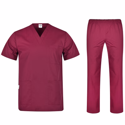 Immagine di Completo unisex GLOBAL TRADING COLOMBO colore bordeaux taglia S