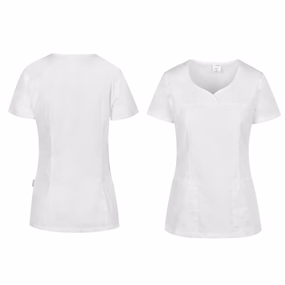 Immagine di Casacca da donna GLOBAL TRADING INES colore bianco taglia XS