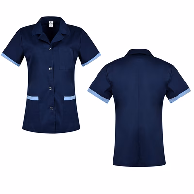 Immagine di Casacca da donna GLOBAL TRADING GABI colore blu taglia XXL