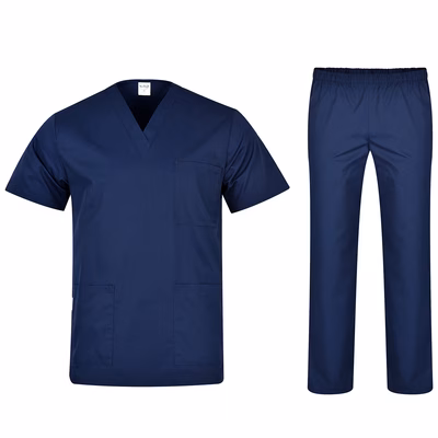 Immagine di Completo unisex GLOBAL TRADING COLOMBO colore blu taglia XXXL