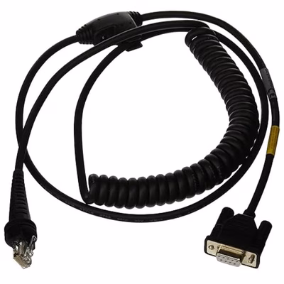 Immagine di Cavo rs232 nero db9 female coiled