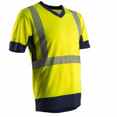Immagine di T-shirt alta visibilità COVERGUARD KOMO colore giallo taglia L