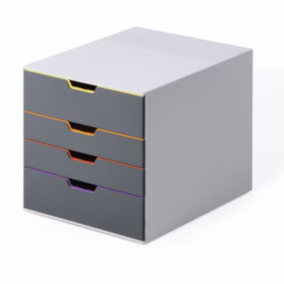 Immagine di Cassettiera 4 cassetti DURABLE VARICOLOR
