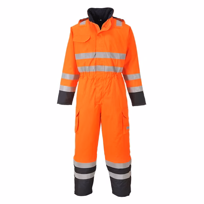 Immagine di Tuta bizflame rain multinorma hi-vis PORTWEST S775 taglia M