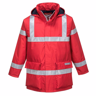 Immagine di Giacca bizflame multinorma PORTWEST S785 colore rosso taglia XXL