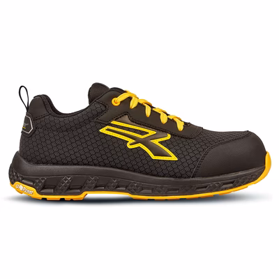 Immagine di Calzatura bassa U-POWER MAVERICK ESD S3S CI HI HRO FO SR nero/giallo taglia 42
