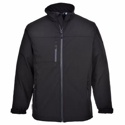 Immagine di Softshell (3l) PORTWEST TK50 colore nero taglia XL