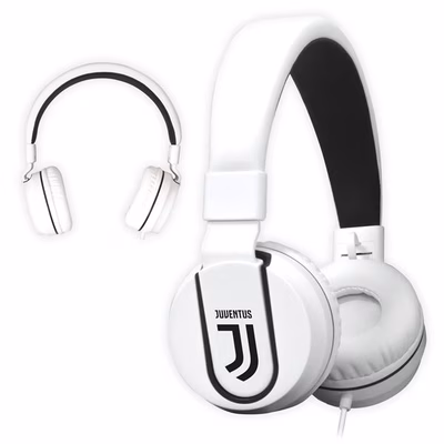 Immagine di Cuffie con filo Bianco PRODOTTI BULK JUVENTUS Cuffie con Microfono TM-IP952-JUV