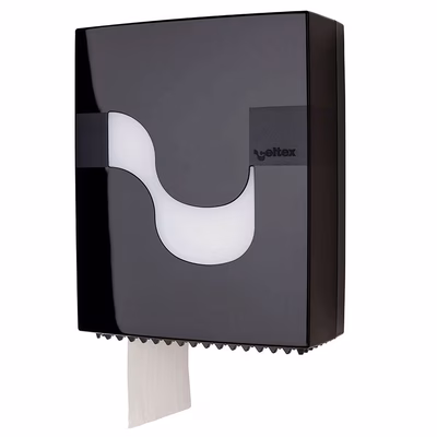 Immagine di Dispenser carta igienica CELTEX MEGAMINI mini jumbo colore nero
