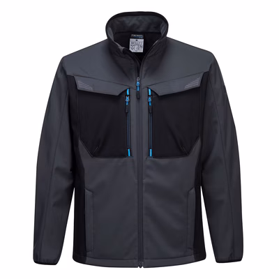 Immagine di Giacca da lavoro softshell PORTWEST WX3 colore grigio taglia3XL