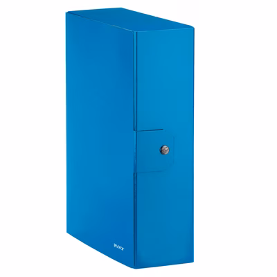 Immagine di Portaprogetti LEITZ WOW dorso cm 10 azzurro metal