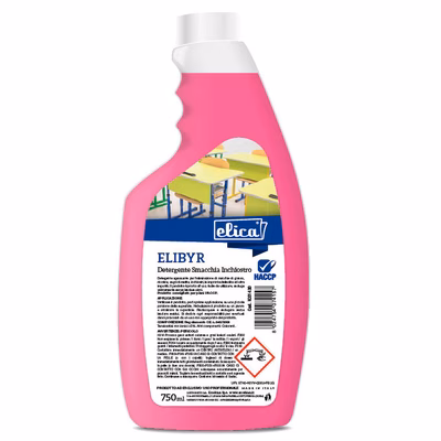 Immagine di Detergente ELIBYR sgrassante per l'elim.di macchie di grasso e inch. ml 750 spruzzatore non incluso