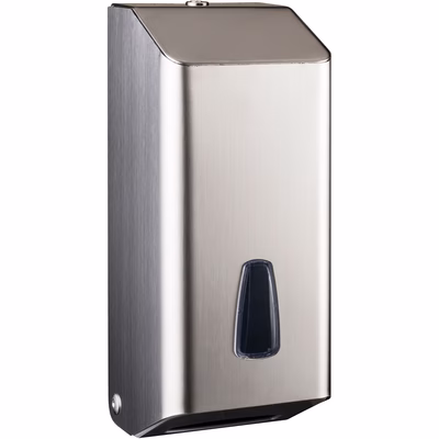 Immagine di Dispenser carta igienica intercalata inox satinato MARPLAST TOILETINOX montaggio a muro