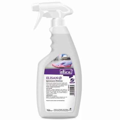 Immagine di Detergente liquido igienizzante multiuso ELICA ELISAN ml 750 n. 2 spruzzatori inclusi