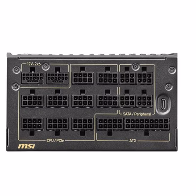 Immagine di Alimentatore per PC 3.840 w MSI MEG AI1600T PCIE5 MEGAI1600TPCIE5