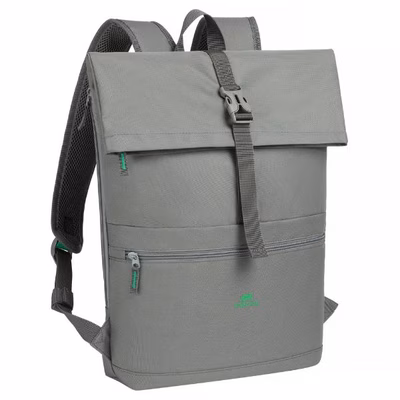 Immagine di Notebook da 15.6 polietilene riciclato Grigio RIVACASE ZAINO GREMIO ROLLTOP ECO 15.6/16 ROLL UP 5567
