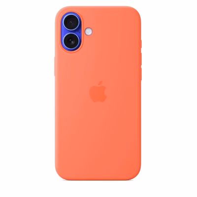 Immagine di IPhone 16 plus si case tangerine