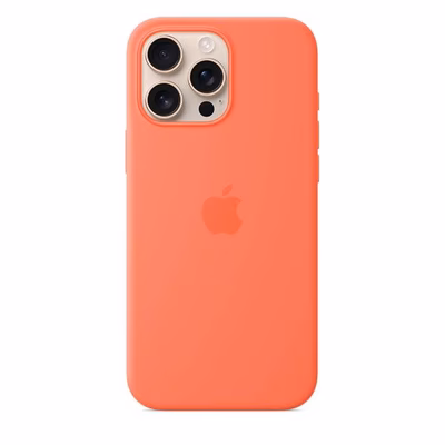 Immagine di IPhone 16 pro max si case tangerine