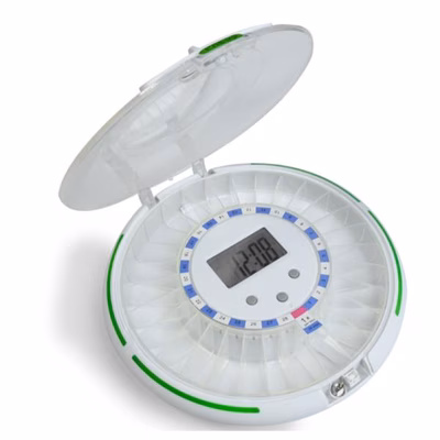 Immagine di Bianco GIMA Portapillole Bluetooth con allarme 25871A