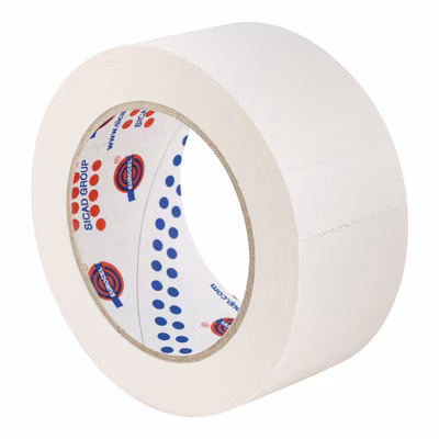 Immagine di Nastro da imballo ECOPACK in carta bianca mm 50x50 m