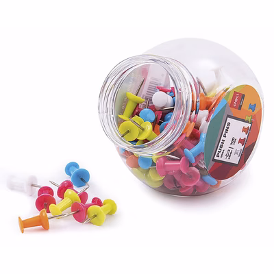 Immagine di Spilli cartografici colori assortiti