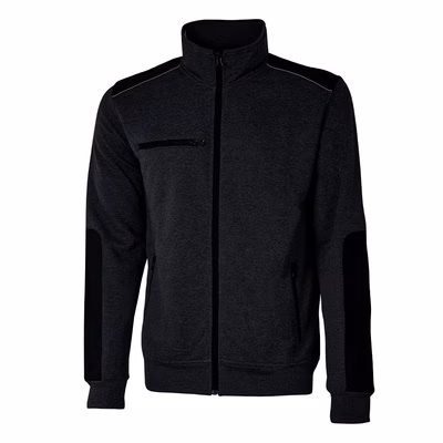 Immagine di Felpa zip lunga uomo U-POWER SNUG BLACK CARBON colore nero taglia XXXL
