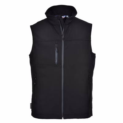 Immagine di Gilet softshell (3l) PORTWEST TK51 colore nero taglia XXL