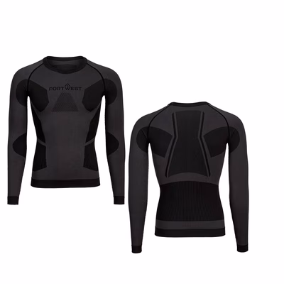 Immagine di Top dynamic air baselayer PORTWEST B173 colore antracite taglia M