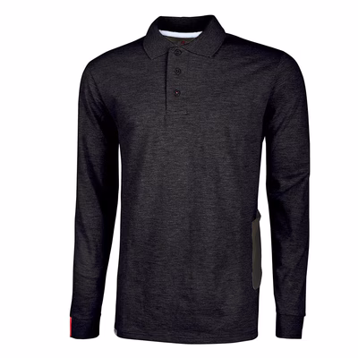 Immagine di Polo manica lunga U-POWER LIVE colore nero taglia L